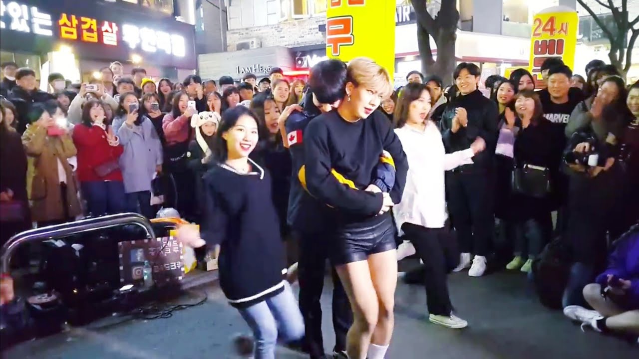《BrownEyedGirls_#KillBill》RedCrew#레드크루 GangYong#이강용 #킬빌 2018.11.10 HongDae Busking 홍대버스킹 #SnowHorse