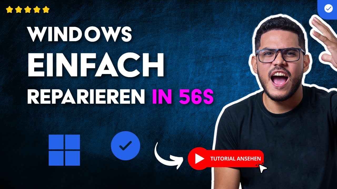 Wie man WINDOWS 11 und 10 REPARIERT, das EINFRIERT und LAG hat in 56S