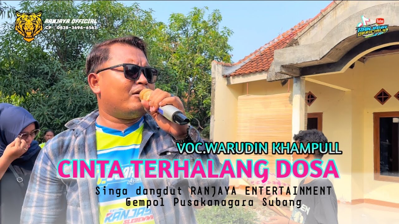 CINTA TERHALANG DOSA VOC.WARUDIN KHAMPULL | SINGA DANGDUT RANJAYA ENTERTAINMENT | CARIU SITURAJA