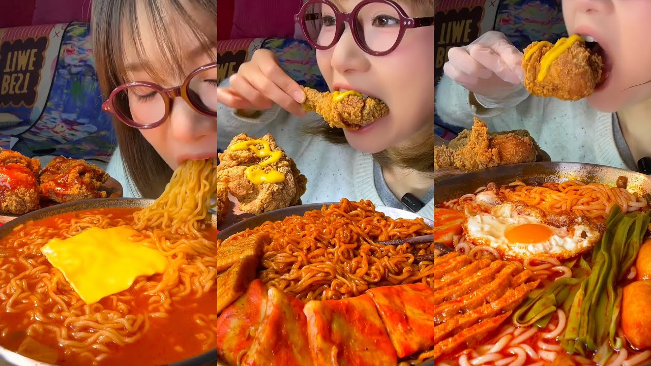 Chinese Mukbang want compilation #17 