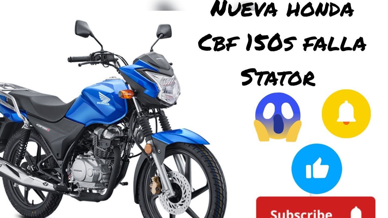 Míren el video de esta falla de honda Cbf 150s 