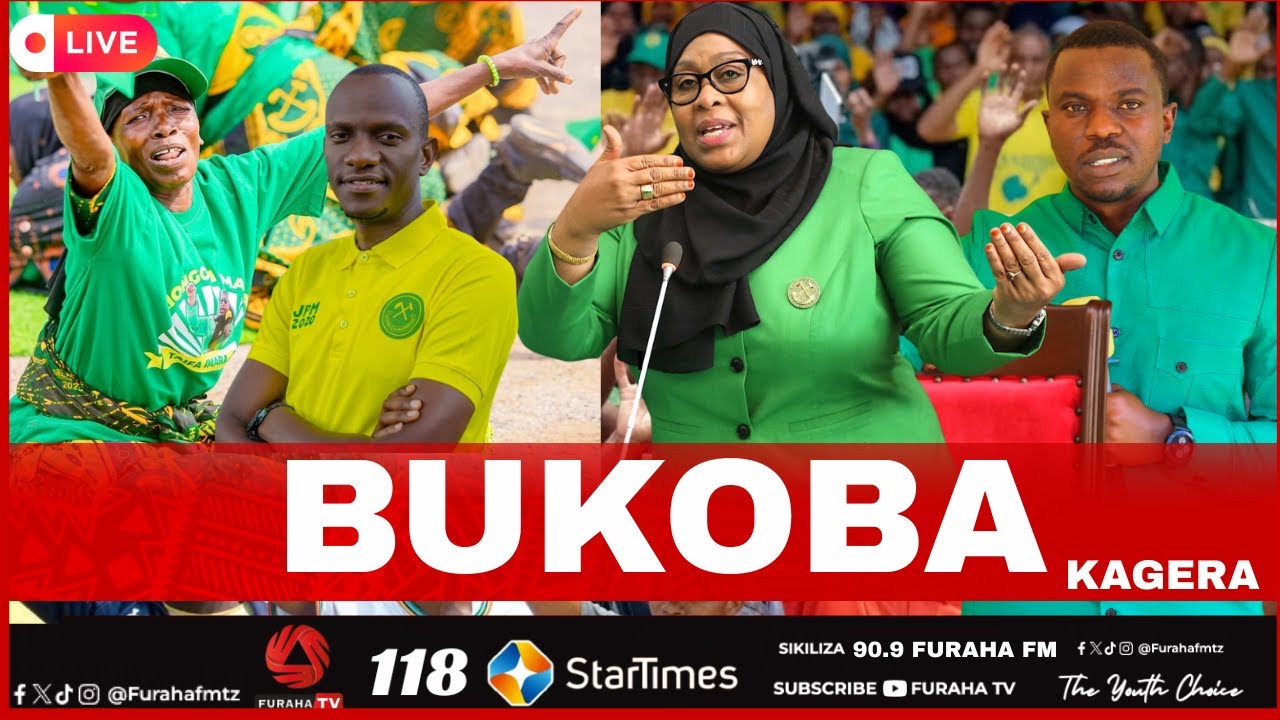 LIVE! MGOMBEA URAIS KUPITIA CCM, DKT. SAMIA SULUHU HASSAN AKIWA KATIKA KAMPENI - KAGERA BUKOBA MJINI