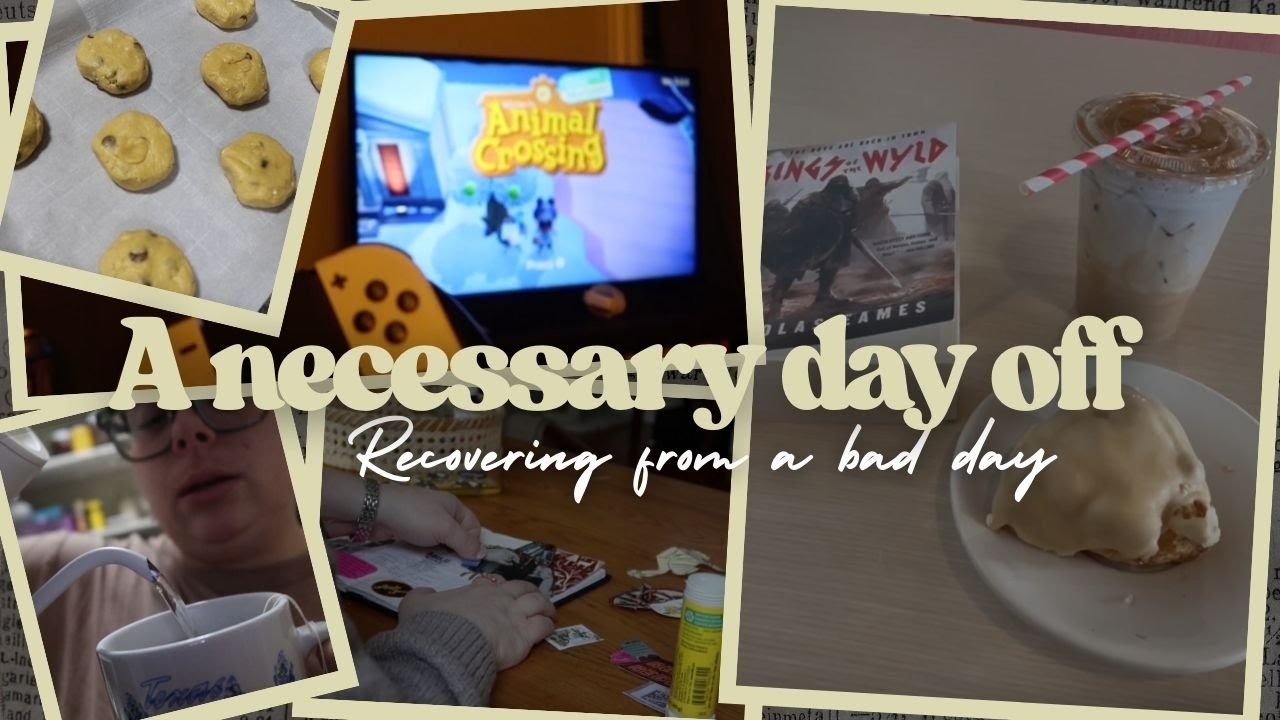 I had a bad day at work, so I took a day off for me