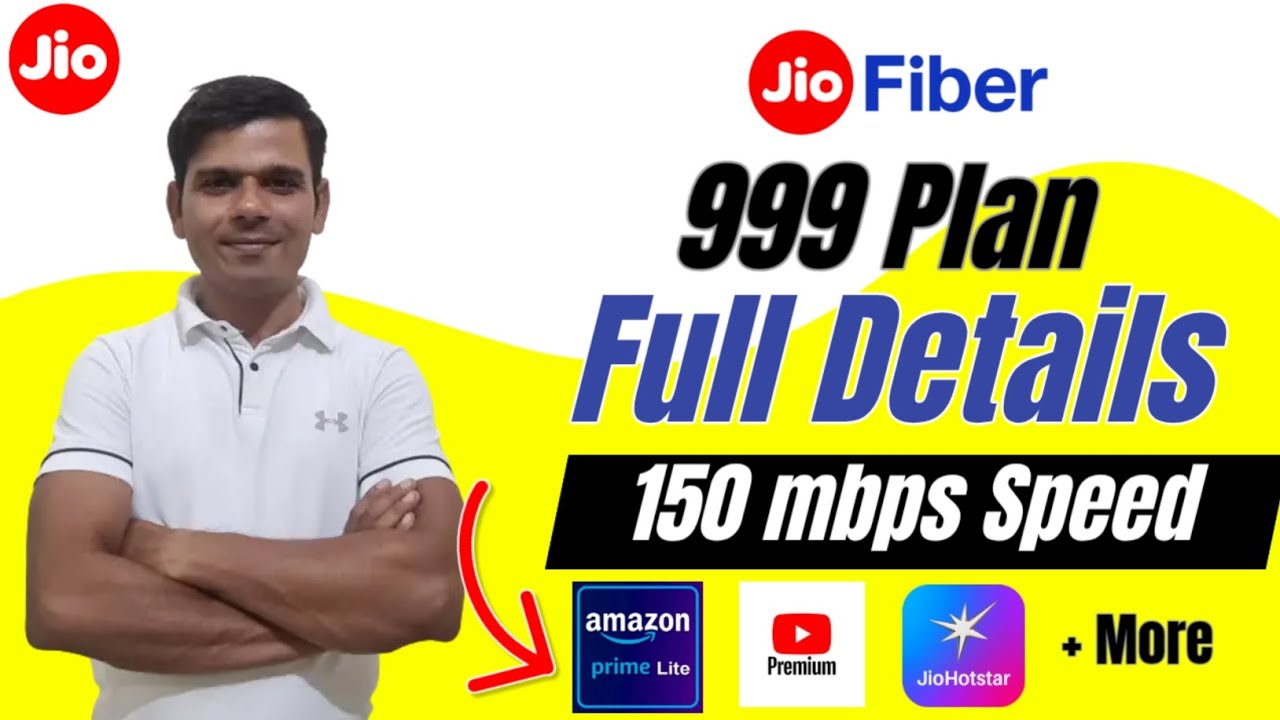 Jio Fiber 999 Plan 2026 Full Review | 150 Mbps + 13 OTT Apps Worth It?