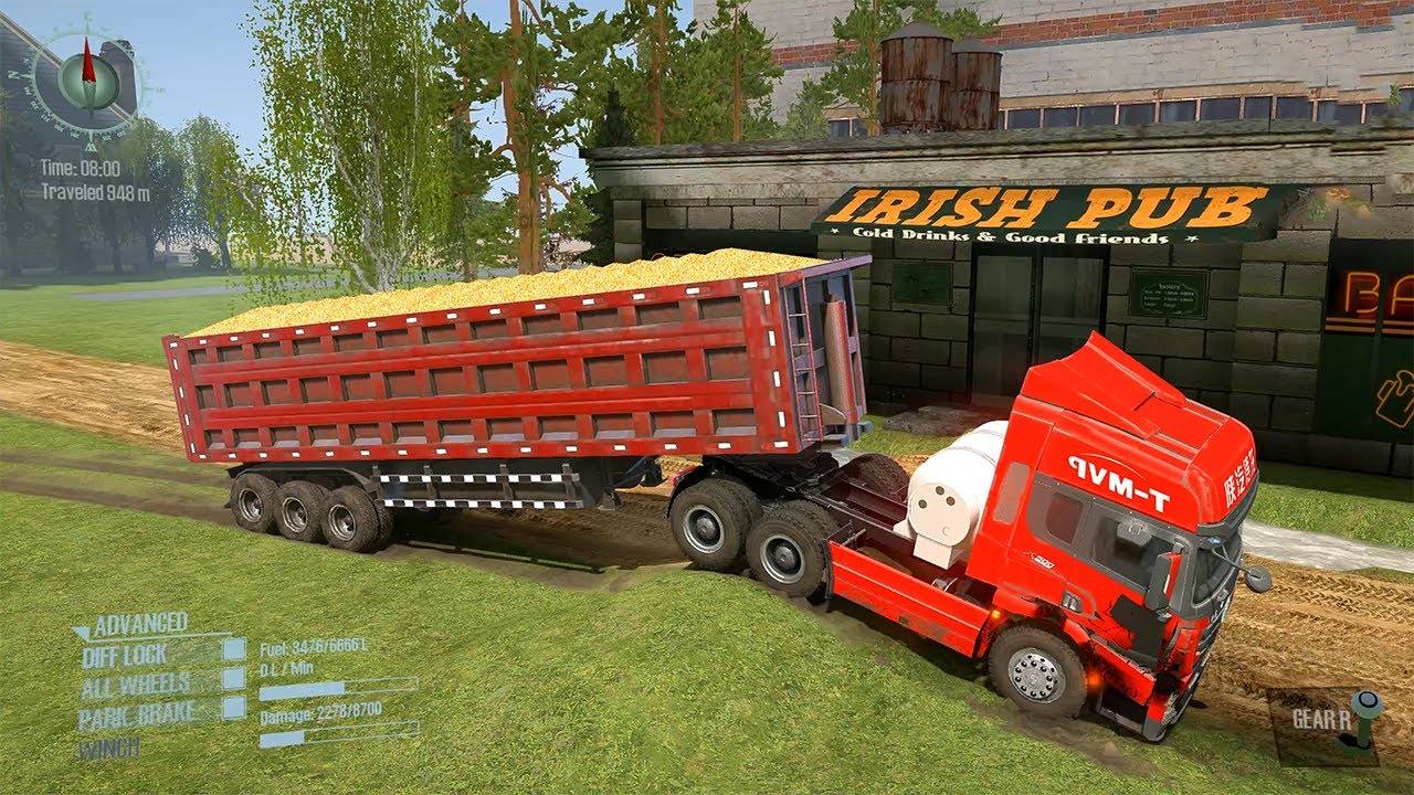 T-MVP Battles The Mud! Heavy Cargo Challenge | MudRunner Gameplay Day.04