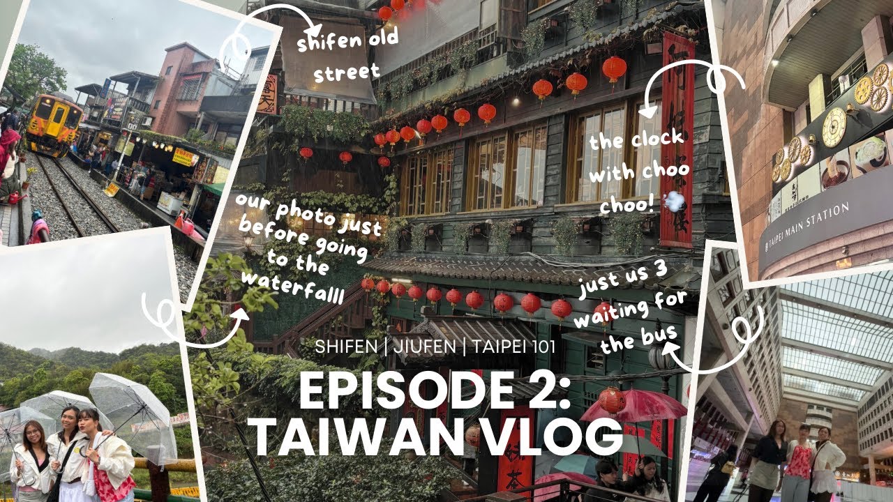 Shifen | Jiufen | Taipei 101 | Taiwan Vlog Day 2 | March 31, 2025