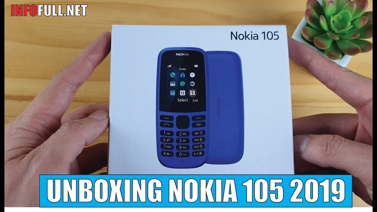Nokia 105 2019 unboxing