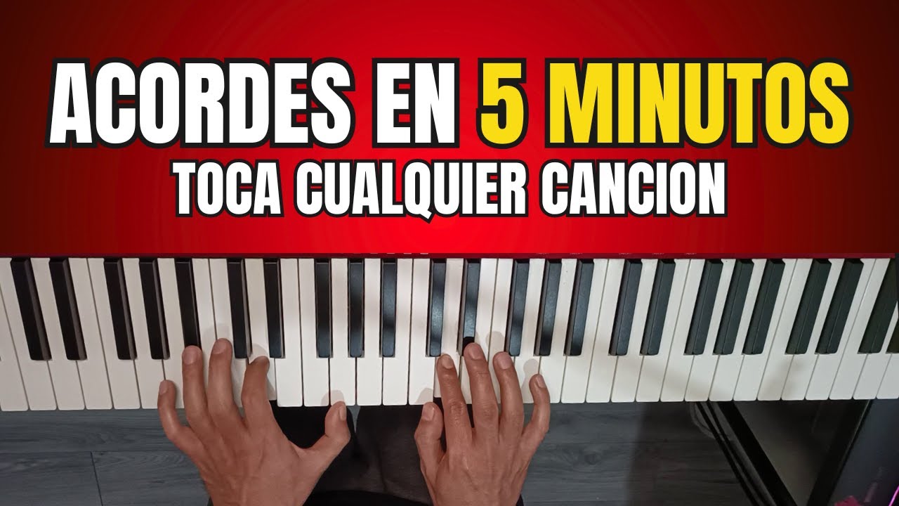 Acordes de Piano para Principiantes: Toca Cualquier Canción