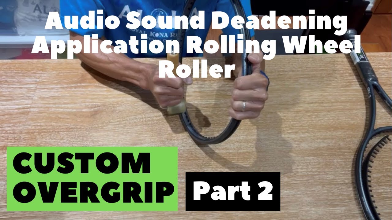 Racquet Customization [Part 2 of 2 | Custom Overgrip Wrap 