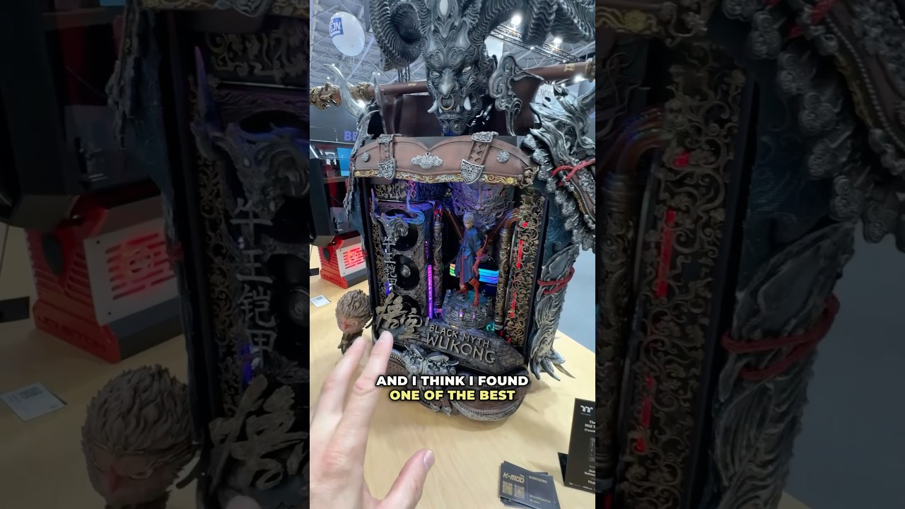 Probably the Craziest Case Mod we saw at Computex 2025!