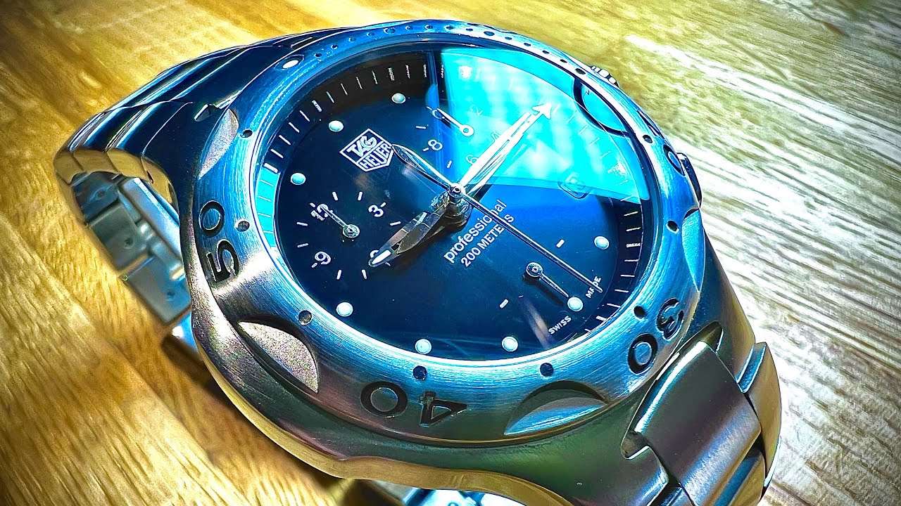 Восстановление хронографа TAG HEUER KIRIUM и сравнение с часами OMEGA