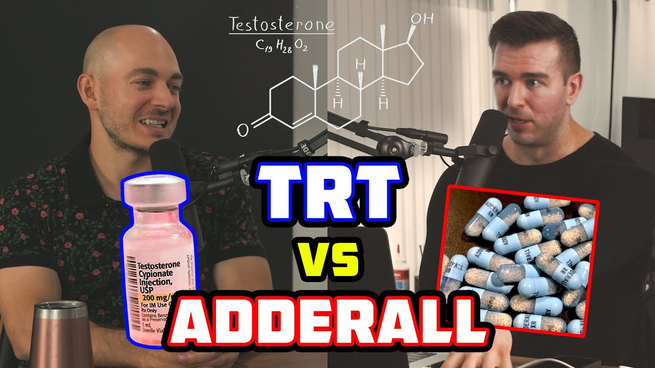 TRT Vs. Adderall | PsychedSubstance & MPMD Delve Into Using Testosterone