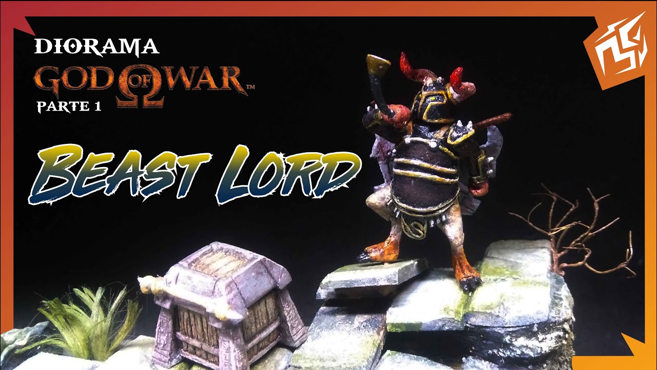 Diorama GOD OF WAR *PARTE 1* (Beast Lord)