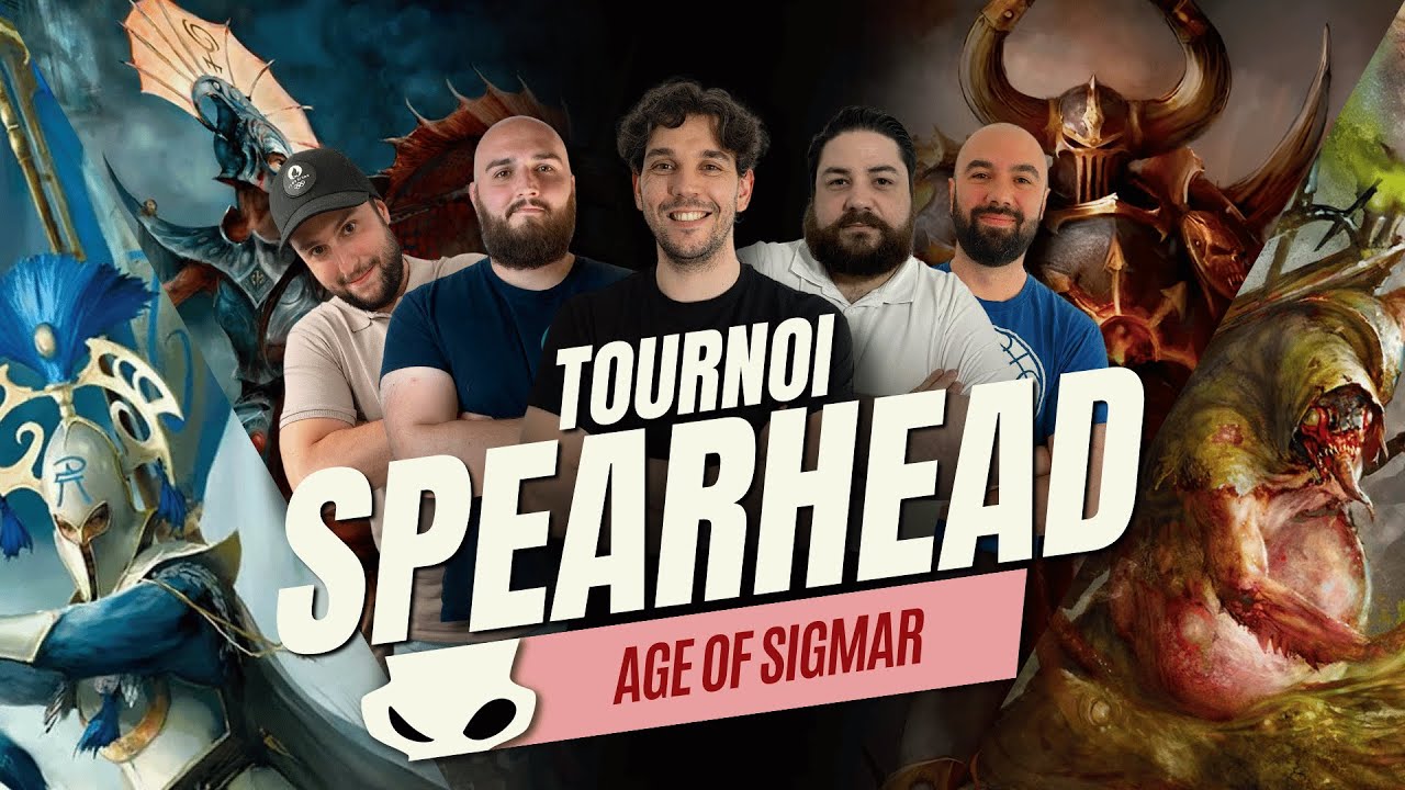 TOURNOI SPEARHEAD - ROUND 1 - Lumineth vs Idonoeth / StD vs Nurgle