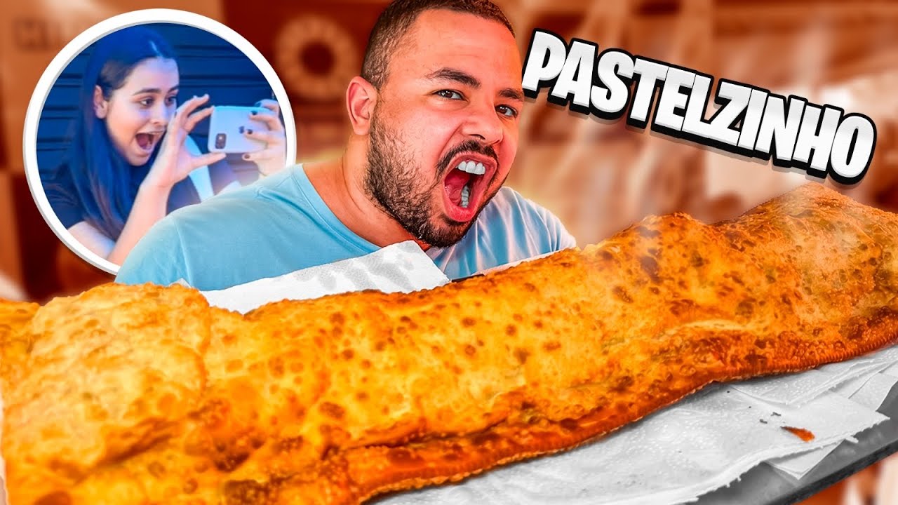 PASTEL GIGANTE NA FEIRA  | CHEGUEI DE SURPRESA