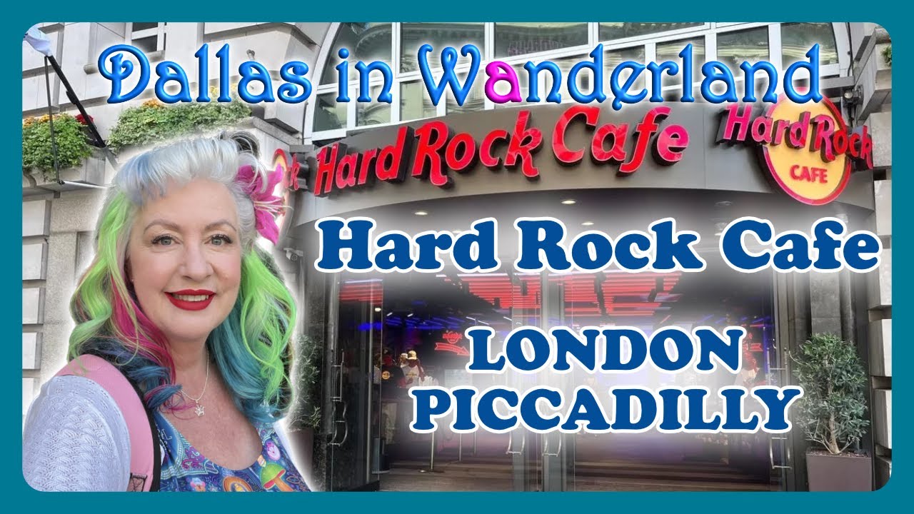 EXUBERANT BIRTHDAY AT THE HARD ROCK CAFE LONDON| Piccadilly Circus | London | 4K