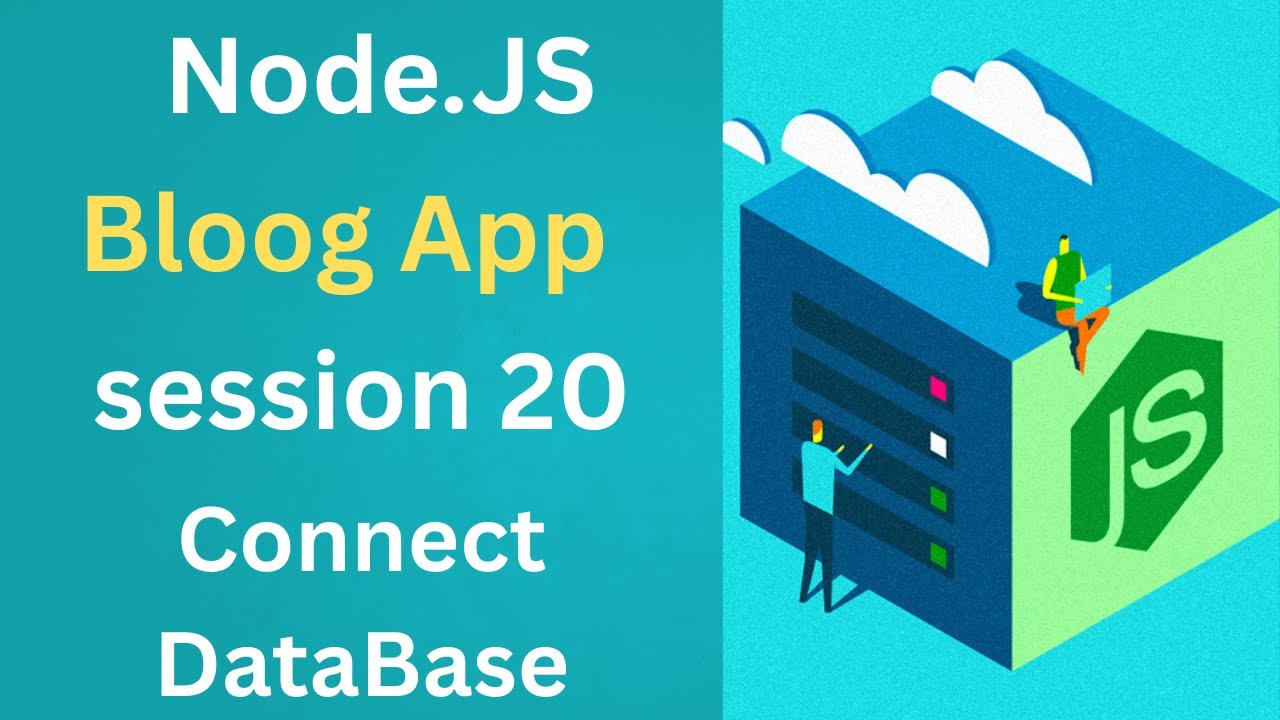 دبلومة node.js ||  المحاضرة 20 || Create Server And Connect DataBase
