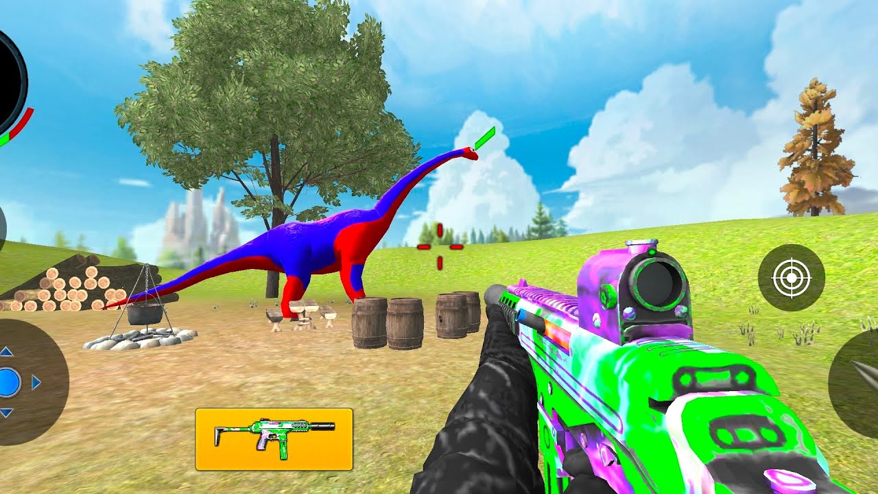 Wild Animal Hunter 3D - Dinosaur Hunter Game - Android Gameplay #240