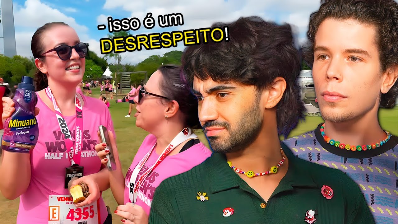 corrida feminina dá amaciante pra mulheres e gera revolta