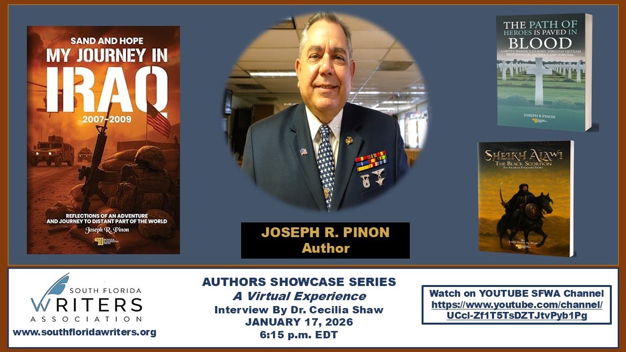 2026 January Joseph R. Pinon Authors Showcase