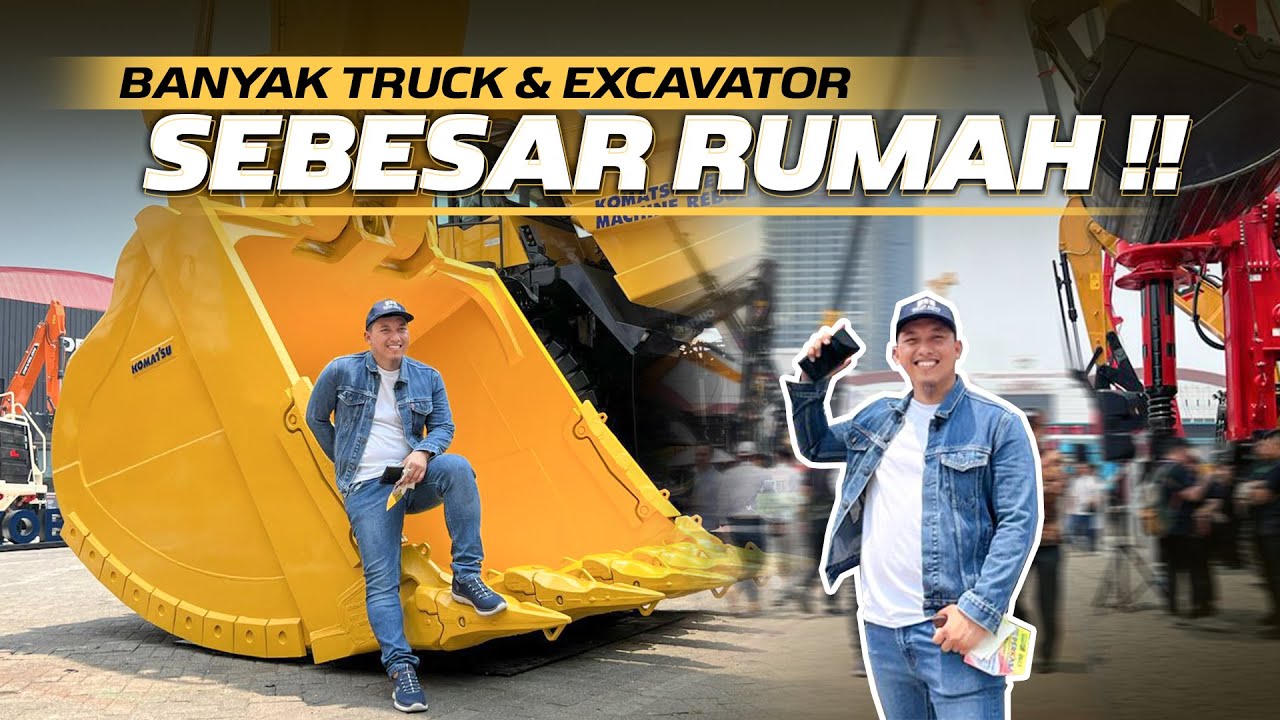 GOKIL!! MAIN KE PAMERAN ALAT TAMBANG DI JAKARTA