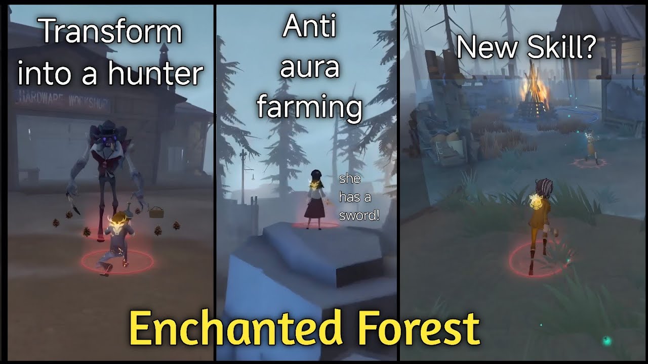 Enchanted Forest - New Weapons & Animal Skills Gameplay Showcase | Identity V