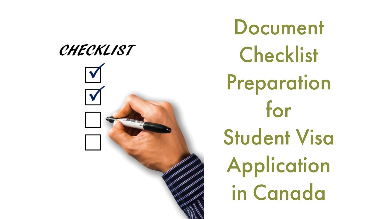 Document Checklist Preparation for applying a student visa in Canada | Study Permit | Regular Stream