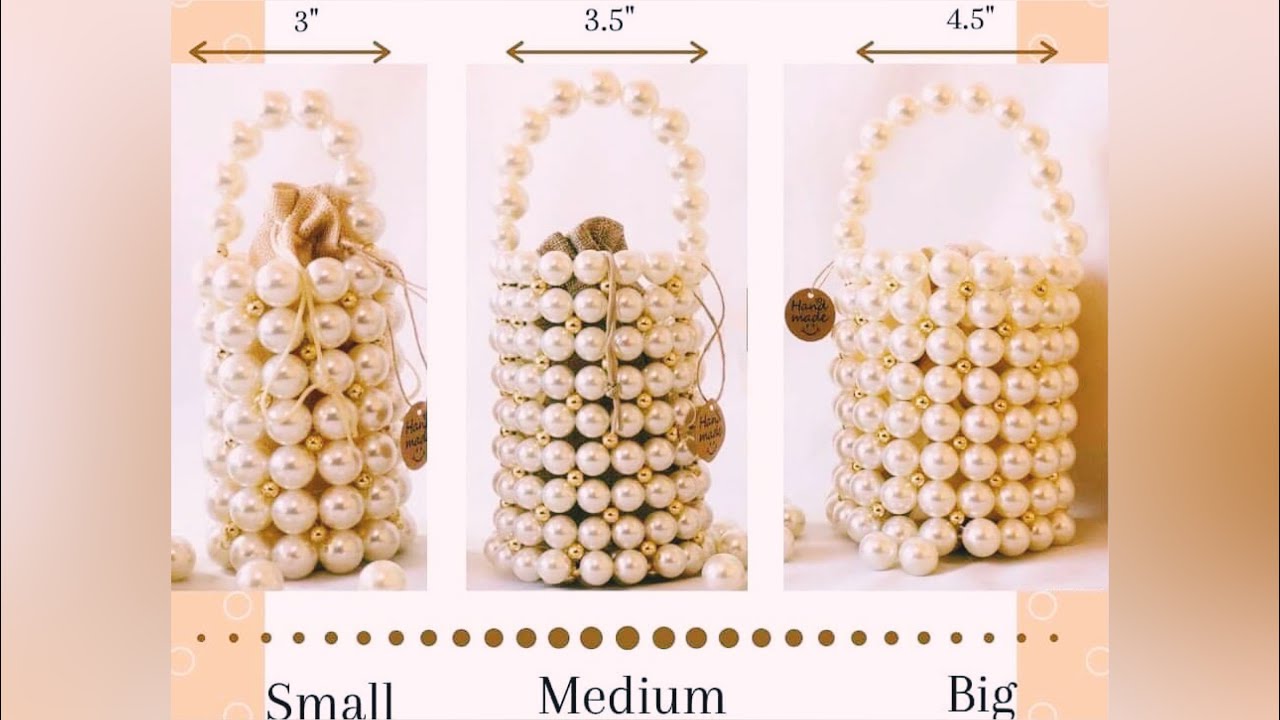 Method to ENLARGE (BASE) the VINTAGE PEARL bag_DIY Tutorials