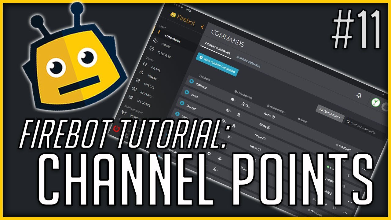 *NEW* CHANNEL POINTS | FIREBOT TUTORIAL #11