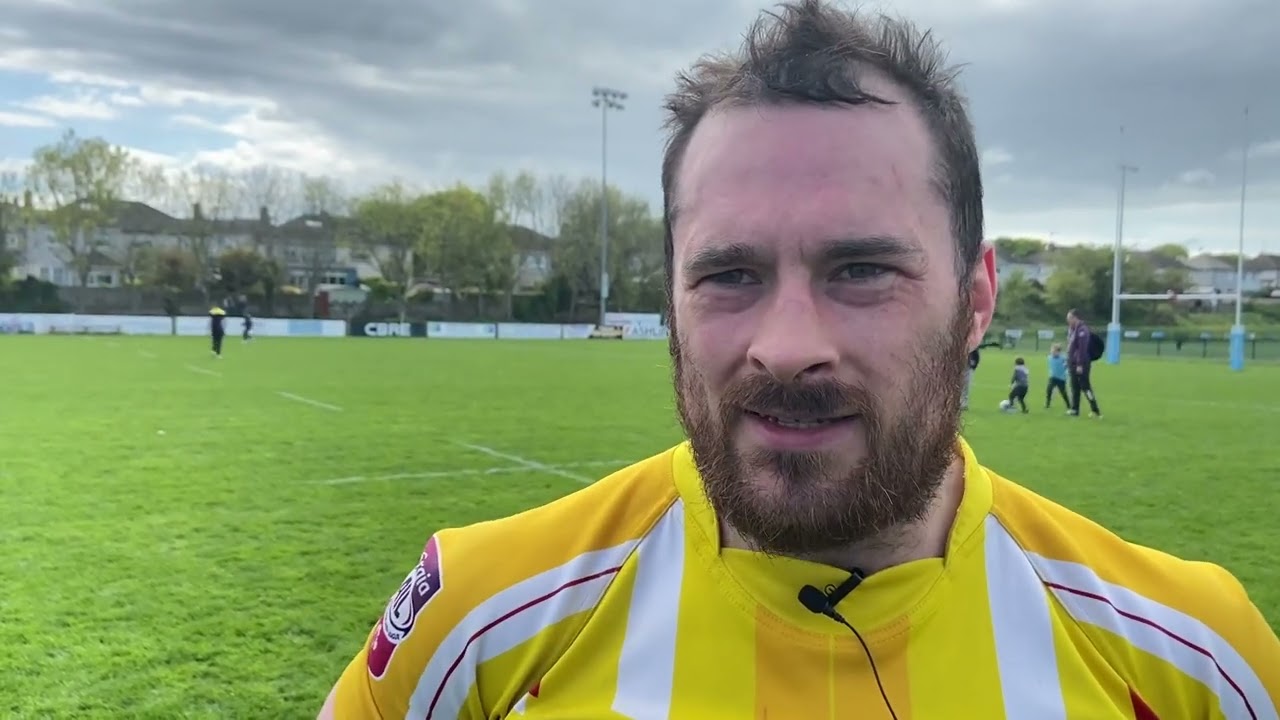 John Cleary Of Bruff RFC Speaks After Defeat To Skerries In AIL 2B Promotion Playoff Final