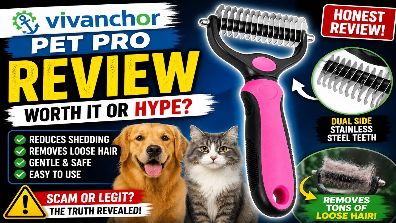Vivanchor Pet Pro Review - Legit Pet Grooming Tool or Scam? Truth Revealed!