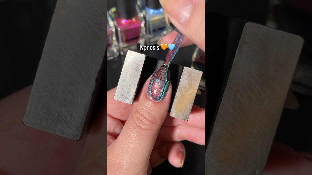 Which one is your fave? 🤔ILNP Illusions Collection #ilnp #nailpolish magnetic cat eye velvet nails