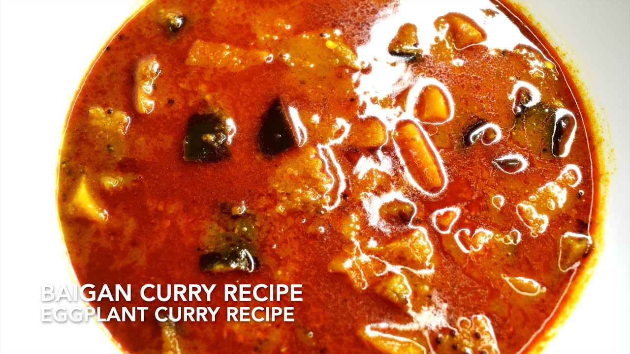 BAIGAN CURRY RECIPE | EGGPLANT CURRY RECIPE | CURRY RECIPE | VEGAN | GLUTEN FREE | VEGETABLE RECIPE