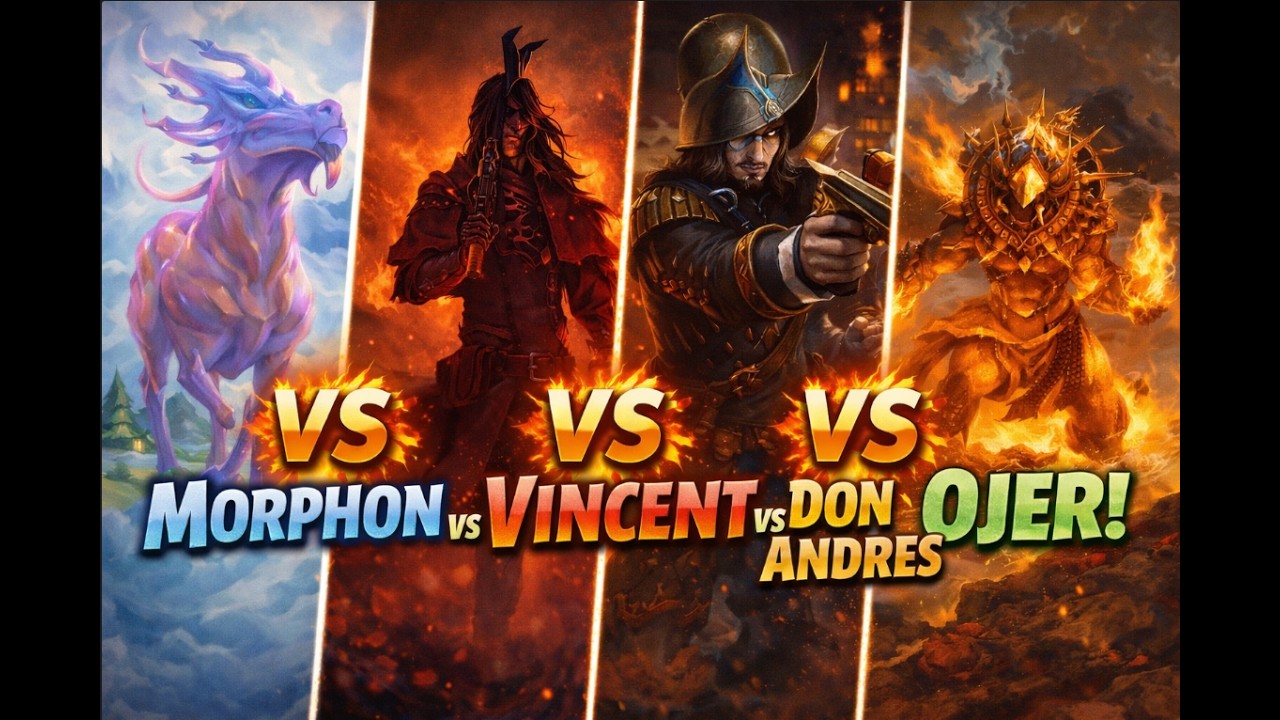 You Won’t Believe What He Does to This Card…| Morphon v Vincent v Don Andres v Ojer | Magic Mondays