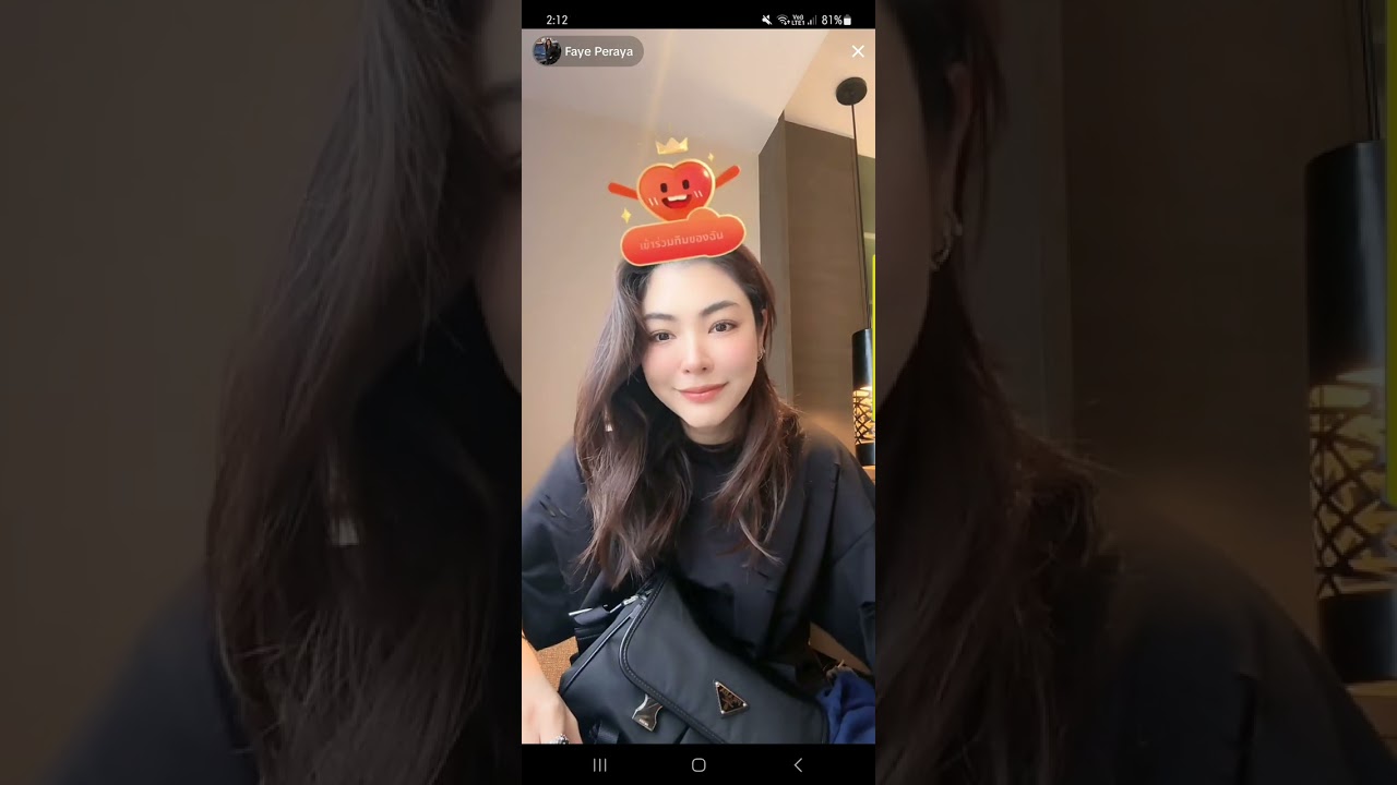 Faye Malisorn Peraya & Yoko Apsara Lertpasert Live TikTok 24 June 2024