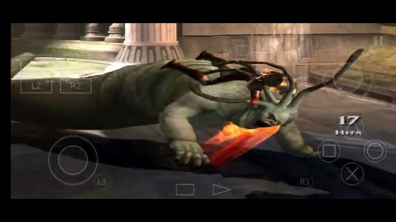 Head of Euryale||God of War 2|| Boss Fight