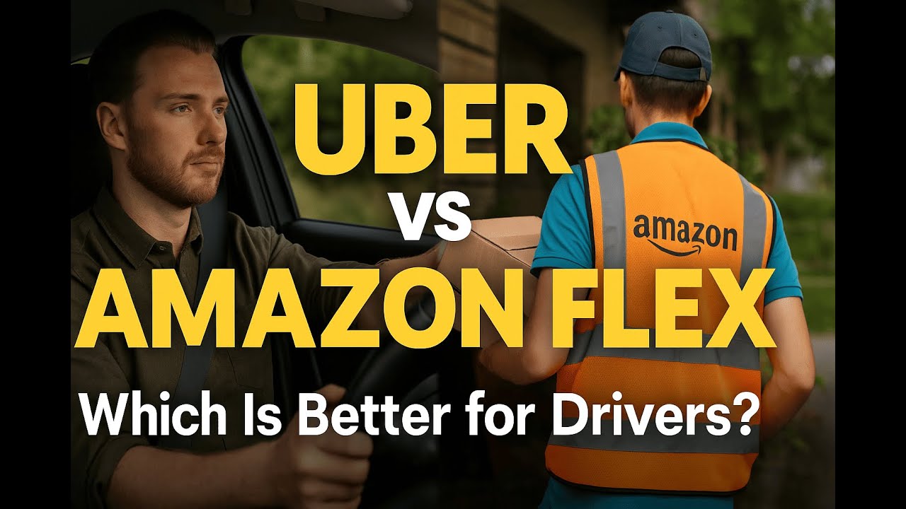 🚗 Uber vs Amazon Flex &mdash; Which One Really Pays Better