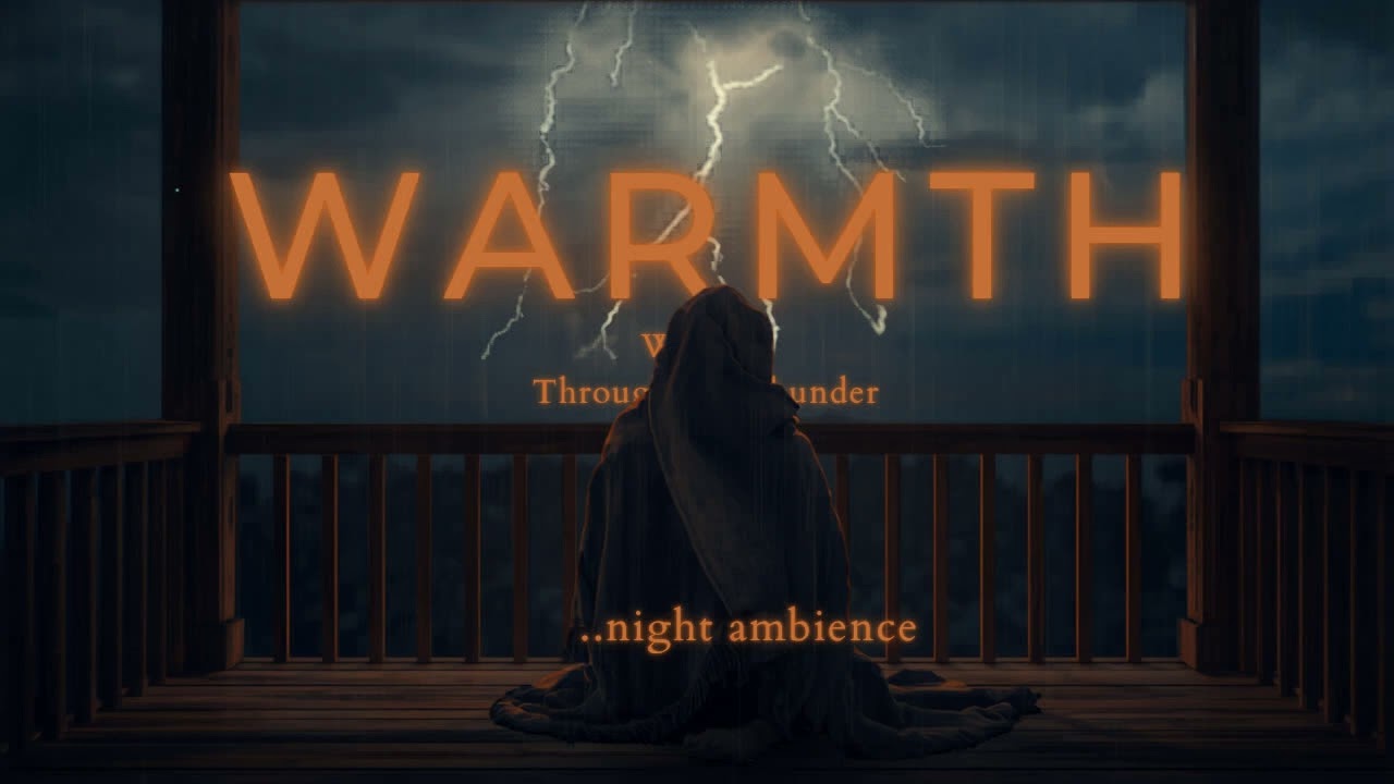 Warmth Through the Thunder &ndash; Rain Against a Quiet Cabin | Ambient Escape