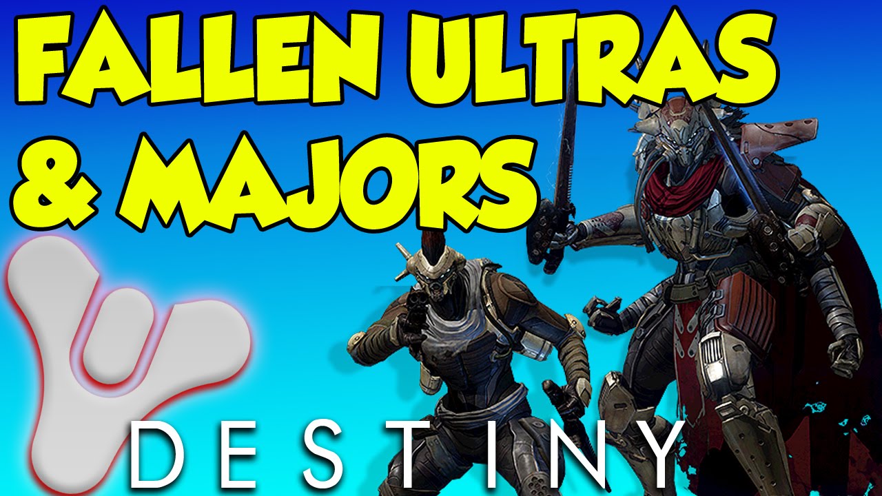Destiny - 10 Fallen Ultras & Majors FAST & EASY - New Tactic