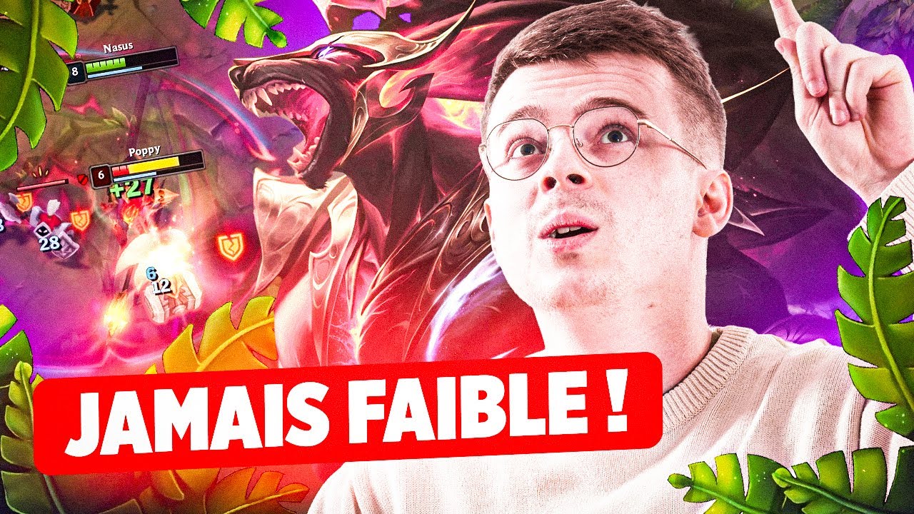 M&Ecirc;ME DERRI&Egrave;RE, NASUS GAGNE !