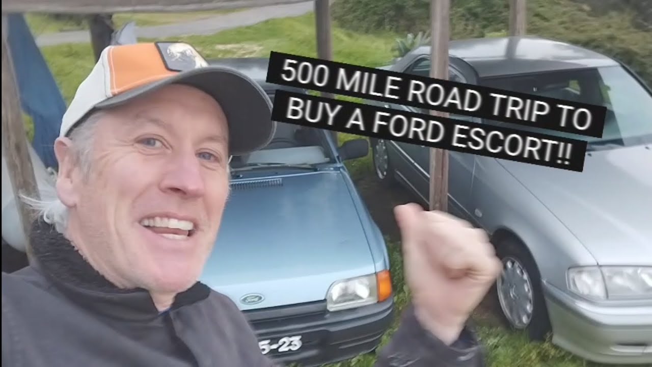 500 mile ROAD trip to BUY a Ford ESCORT! #carhunter #fordescortmk4 #dailydrive 