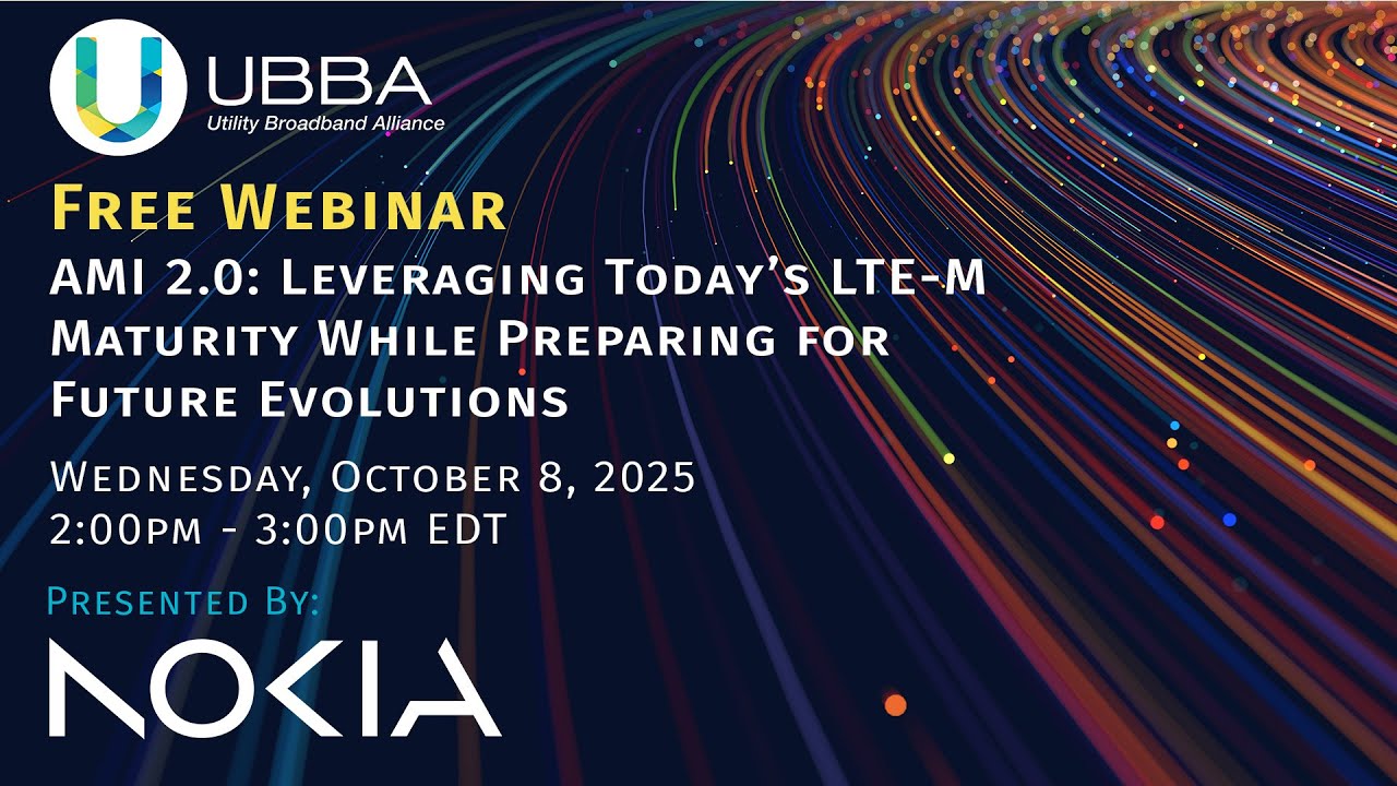 Webinar: AMI 2.0 - Leveraging Today’s LTE M Maturity While Preparing for Future Evolutions