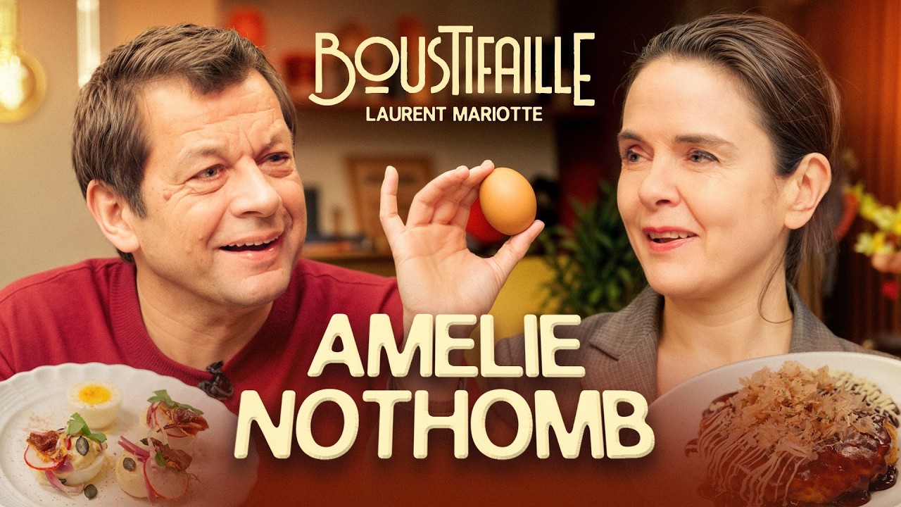 AMÉLIE NOTHOMB : “S’IL N’Y A PAS DE CHAMPAGNE AU RESTAURANT, JE PARS”