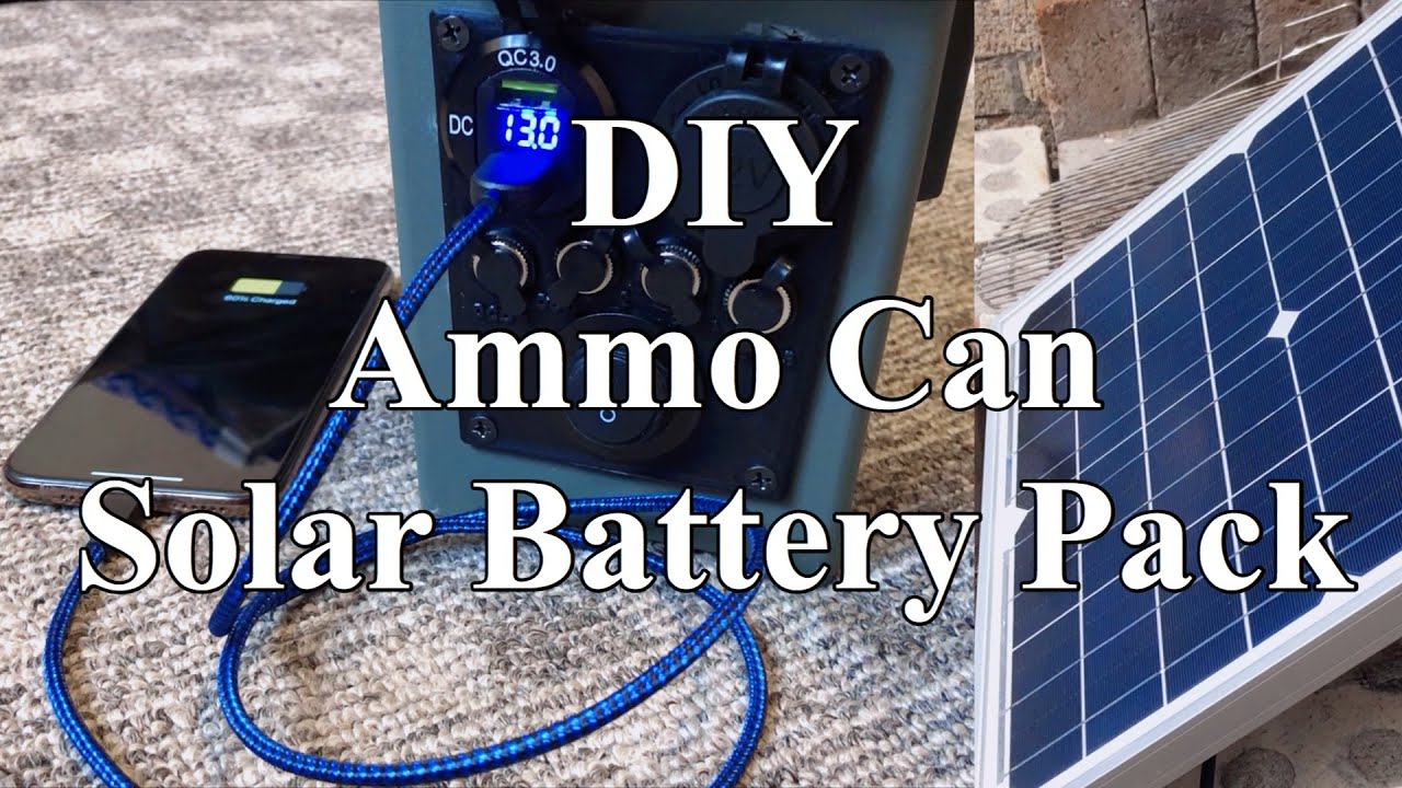 Ammo Can Solar Generator