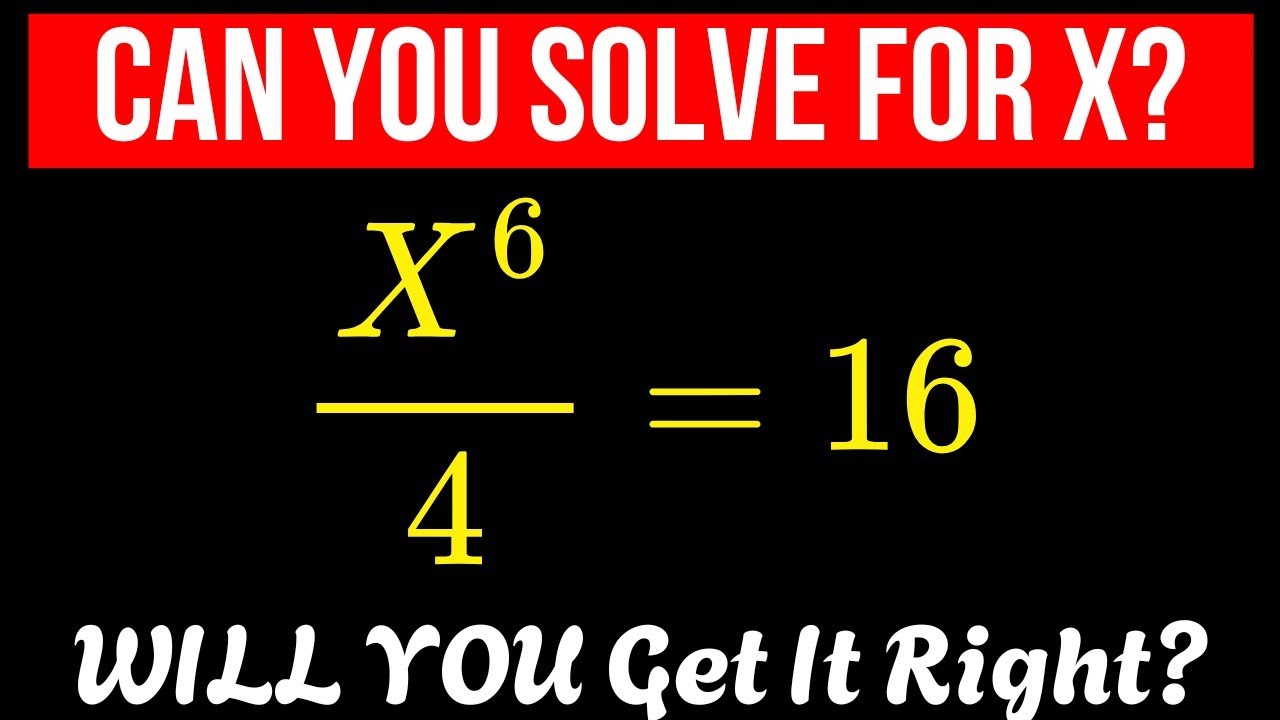 Japanese Math Olympiad | Can You Solve This Without a Calculator? | Algebra 2 | Solve for X