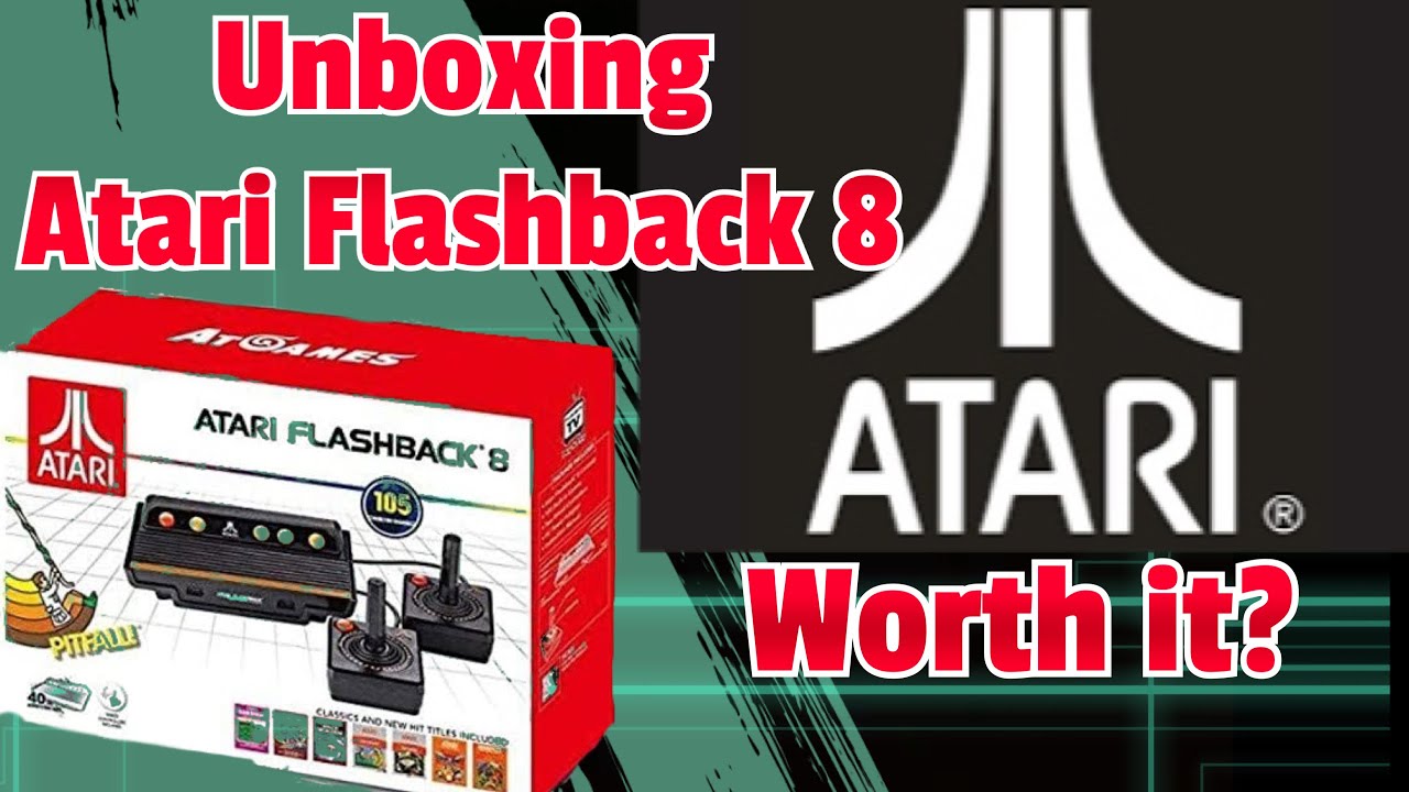 Atari: Распаковка Atari Flashback 8. Стоит ли оно того? #Atari #видеоигры #ретро-игры