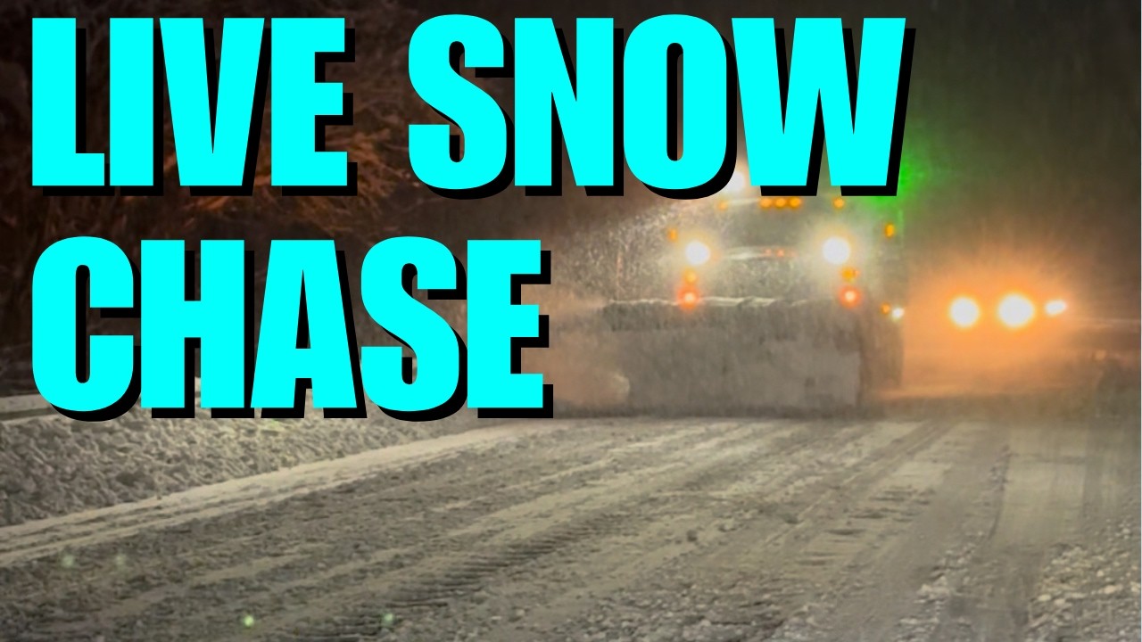 LIVE  Snow Chase - Winter Storm - Stevens Pass,  WA 03-11-26