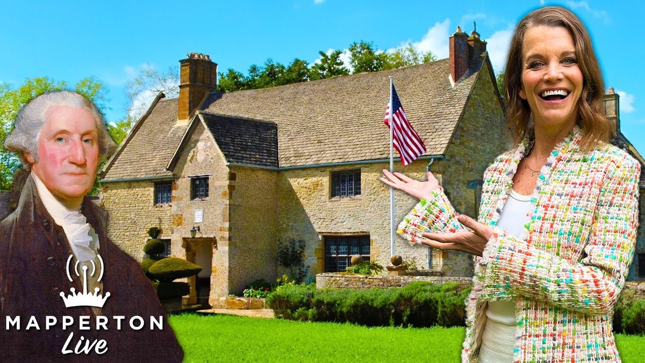 I sang the National Anthem at George Washington's Manor House in England