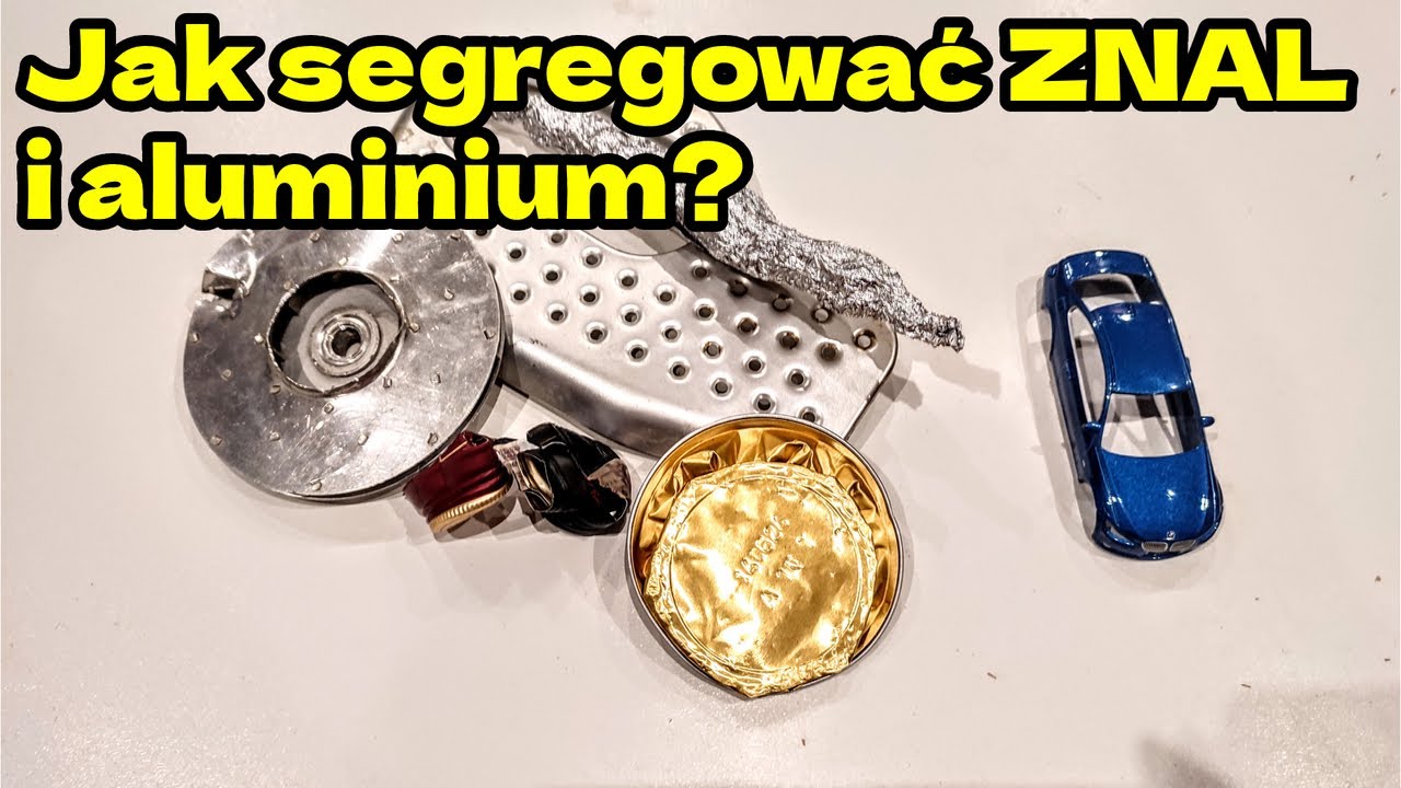 Jak odróżniać ZNAL i ALUMINIUM? Segregacja metali kolorowych na skup złomu