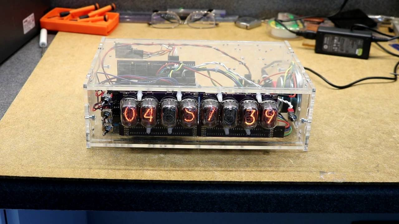 Z80 Retrocomputing 12 - Talking Z80 Nixie Tube Clock